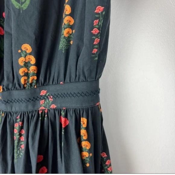 Agua by Agua Bendita Almendra Dahlia Floral Off Shoulder Dress - Picture 6 of 7